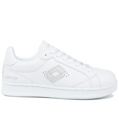 Buty damskie sportowe do chodzenia Lotto JAMBOL GC. Białe obuwie sportowe casual damskie Lotto, trekkingowe. Za 139.00 zł.