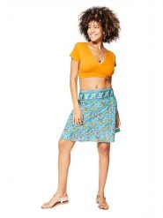 Aller Simplement Spódnica w kolorze turkusowym rozmiar: 34-40. Niebieskie spódnice damskie Aller Simplement, bez wzorów, mini. Za 39.99 zł.