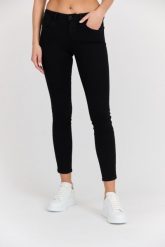GUESS Czarne damskie jeansy Annette. Czarne jeansy damskie Guess. W wyprzedaży za 249.99 zł.