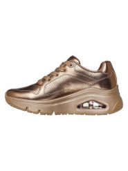 Skechers Skórzane sneakersy w kolorze złotym rozmiar: 39. Żółte obuwie sportowe damskie Skechers, bez zapięcia. Za 276.05 zł.