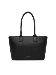 Lasocki Torebka C-LSK-X-005-08 Czarny. Czarne shopper bag Lasocki, bez wzorów, z materiału, bez dodatków. Za 189.99 zł.