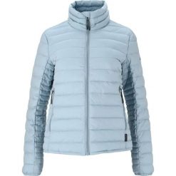 Damska kurtka puchowa Whistler Edge. Niebieskie kurtki damskie WHISTLER, uniwersalny, bez wzorów, z materiału, bez kaptura. Za 297.50 zł.