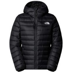 Kurtka sportowa damska W Down Hooded. Czarne kurtki sportowe damskie The North Face, xl, bez wzorów, z materiału, z kapturem. Za 879.99 zł.