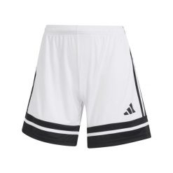 Spodenki Adidas Sport Squa25 Sho W Damskie. Białe spodenki sportowe damskie Adidas, m, bez wzorów, z materiału, z standardowym stanem, na fitness i siłownię. Za 150.99 zł.