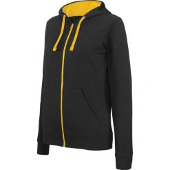 Bluza z kapturem Kariban Contrastée. Czarne bluzy damskie KARIBAN, l, bez wzorów, z bawełny, z kapturem. Za 180.00 zł.