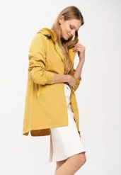 Żółta kurtka parka damska J-BILLIE. Żółte kurtki damskie Volcano, m, z materiału, bez kaptura. Za 259.99 zł.