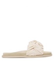 Inuikii Klapki Fjord Flower 1004.003.0122 Kremowy. Białe klapki damskie Inuikii, bez wzorów, z materiału, bez obcasa, bez zapięcia. Za 979.99 zł.