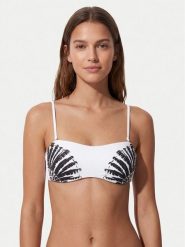 Fracomina Góra od bikini FV26SR1004J493J4 Biały. Białe bikini Fracomina, bez wzorów, z syntetyku. Za 279.99 zł.