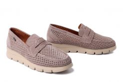 PIAZZA 940529-08 beige, półbuty damskie. Brązowe półbuty damskie Piazza, na lato, bez wzorów, ze skóry, bez obcasa, bez zapięcia. Za 314.41 zł.