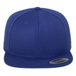 Klasyczna Czapka Z Daszkiem. Czarne czapki z daszkiem damskie FLEXFIT, bez wzorów, z materiału. Za 65.99 zł.