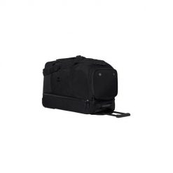 Torba sportowa na kółkach z bottomcase Erima Travel Line. Czarne torby sportowe Erima, bez wzorów, z materiału. Za 359.99 zł.