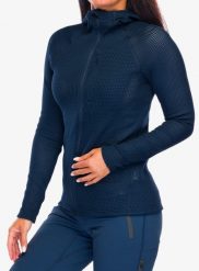 Bluza do biegania damska Houdini Pace Flow Houdi. Niebieskie bluzy damskie Houdini, m, bez wzorów, z materiału, bez kaptura. Za 593.99 zł.