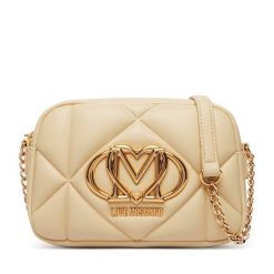 Torebka LOVE MOSCHINO. Brązowe listonoszki damskie Love Moschino, bez wzorów, bez dodatków. Za 879.99 zł.