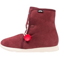 Native LUNA Śniegowce spice red/bone white. Czerwone buty zimowe chłopięce Native, z materiału. W wyprzedaży za 169.50 zł.