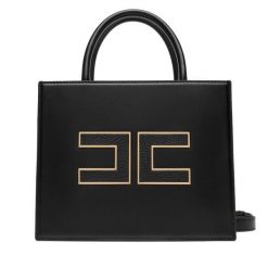 Torebka Elisabetta Franchi. Czarne torebki klasyczne damskie Elisabetta Franchi, bez dodatków. Za 1,649.00 zł.