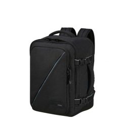 Plecak kabinowy American Tourister Take2cabin S/M - black. Czarne plecaki American Tourister, bez wzorów. Za 203.99 zł.