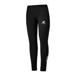 Damskie legginsy do biegania. Czarne legginsy damskie FJORK MERINO, m, bez wzorów, z elastanu. W wyprzedaży za 199.00 zł.