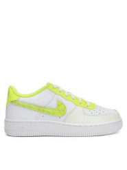 Nike Sneakersy DV1680-100 Biały. Białe buty sportowe dziewczęce Nike, ze skóry, bez zapięcia. Za 549.99 zł.