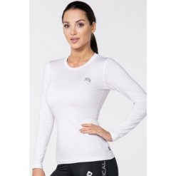 Koszulka termoaktywna fitness damska Rough Radical Efficient II. Białe koszulki damskie ROUGH RADICAL, l, bez wzorów, bez kołnierzyka, bez ramiączek. W wyprzedaży za 84.15 zł.