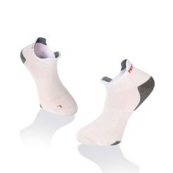 Ultracienkie skarpetki do biegania z Tactel White. Białe skarpetki damskie TRY TO FLY, bez wzorów. W wyprzedaży za 56.63 zł.