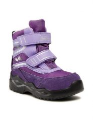 Sprandi Śniegowce CP91-AW22-22760(IV)DZ Fioletowy. Fioletowe kozaki dziewczęce Sprandi, bez wzorów, z materiału, bez obcasa, bez zapięcia. Za 119.99 zł.