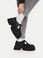 G-Star Raw Półbuty CEO-WI34-MANYA-07 Czarny. Czarne półbuty damskie G-Star, bez wzorów, z nubiku, bez obcasa, na płaskiej podeszwie, bez zapięcia. Za 349.99 zł.