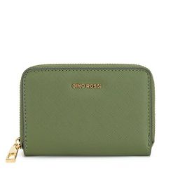 Portfel GINO ROSSI. Zielone portfele damskie Gino Rossi, bez wzorów. Za 79.99 zł.