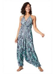 Ipanima Kombinezon w kolorze turkusowym rozmiar: 34-40. Niebieskie kombinezony damskie Ipanima, bez wzorów, klasyczne, bez kołnierzyka, bez ramiączek. Za 78.99 zł.