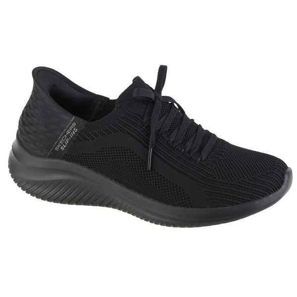 Buty sportowe Sneakersy damskie, Skechers Slip-Ins Ultra Flex 3.0 - Brilliant. Czarne obuwie sportowe casual damskie Skechers, z gumy, trekkingowe, Skechers Sport. Za 339.99 zł.