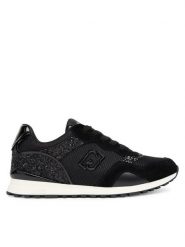 Liu Jo Sneakersy Maxi Wonder Low 02 BF5015 TX493 Czarny. Czarne obuwie sportowe damskie Liu Jo, ze skóry, bez zapięcia. Za 469.99 zł.