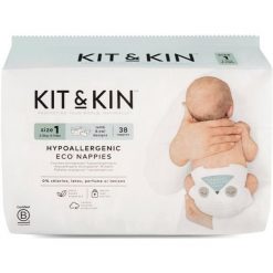 Kit & Kin, Pieluszki Jednorazowe 1 Mini (2-5 kg), Owieczka/Sówka, 38 szt. Pieluchy Kit & Kin Ltd. Za 68.99 zł.