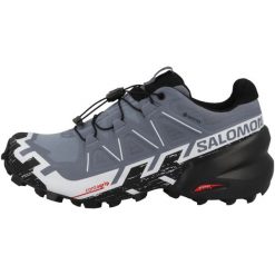 Buty do biegania damskie Salomon Speedcross 6 Gore-tex. Szare obuwie sportowe damskie Salomon, z gore-texu, bez zapięcia, do biegania, salomon speedcross. Za 707.00 zł.