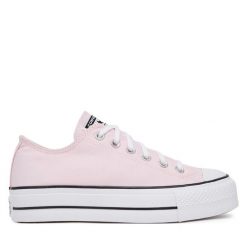 Trampki Converse. Czerwone trampki damskie Converse, bez wzorów, bez zapięcia. Za 279.99 zł.