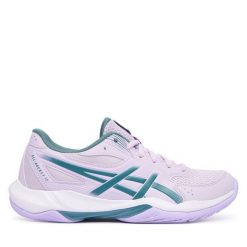 Buty halowe Asics. Fioletowe obuwie sportowe casual damskie Asics. Za 309.99 zł.