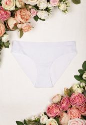 Białe Bezszwowe Majtki Figi Larira. Białe figi Born2be, bez wzorów. Za 4.99 zł.