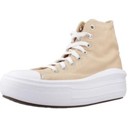 Buty CONVERSE CHUCK TAYLOR ALL STAR MOVE HI Pomarańczowy. Brązowe obuwie sportowe casual damskie Converse, z tkaniny, bez zapięcia. Za 272.99 zł.