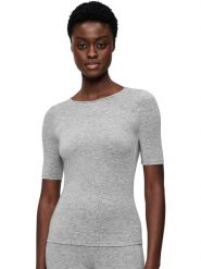 Triumph Wełniana koszulka w kolorze szarym rozmiar: L. Szare koszulki damskie Triumph, l, bez wzorów, z wełny, bez kołnierzyka, bez ramiączek. Za 111.95 zł.