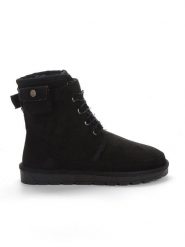 Blackfield Botki zimowe "Emaan" w kolorze czarnym rozmiar: 36. Czarne botki damskie Blackfield, na zimę, bez obcasa, bez zapięcia. Za 184.95 zł.