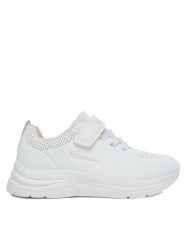 Sprandi Sneakersy V3-4055(DZ) Biały. Białe buty sportowe dziewczęce Sprandi, bez wzorów, ze skóry, bez zapięcia. Za 99.99 zł.