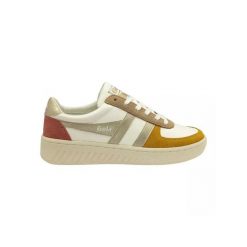 Baskets Femme Baskets Gola GRANDSLAM QUADRANT Multicolore Multicolore Gola. Białe obuwie sportowe casual damskie Gola, ze skóry, bez zapięcia. Za 439.00 zł.