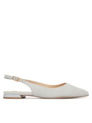 HÖGL Baleriny 0-180102-38000 Szary. Szare balerinki damskie Högl, bez wzorów, ze skóry. Za 699.99 zł.