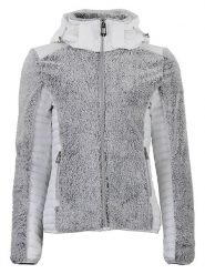 Peak Mountain Kurtka polarowa "Amarant" w kolorze szarym rozmiar: XL. Szare kurtki damskie Peak Mountain, xl, bez wzorów, z polaru, bez kaptura. Za 183.59 zł.