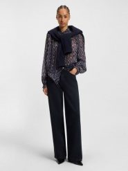 Hugo Boss Orange Dżinsy - Comfort fit - w kolorze granatowym rozmiar: W33/L30. Niebieskie jeansy damskie Hugo Boss Orange, z podwyższonym stanem. Za 350.56 zł.