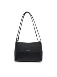 Calvin Klein Torebka Ck Mixmedia Convertible Sm Bag K60K613009 Czarny. Czarne torebki klasyczne damskie Calvin Klein, ze skóry, bez dodatków. Za 199.99 zł.