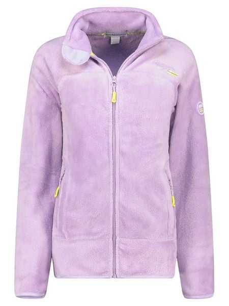 Geographical Norway Kurtka polarowa "Upaline" w kolorze lawendowym rozmiar: XXL. Różowe kurtki damskie Geographical Norway, xxl, bez wzorów, z polaru, bez kaptura. Za 104.89 zł.