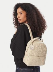 Armani Exchange Plecak XW002234 AF15774 U6208 Beżowy. Brązowe plecaki Armani Exchange, bez wzorów, ze skóry. Za 729.99 zł.
