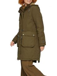 S.Oliver Parka w kolorze khaki rozmiar: M. Brązowe parki damskie S.Oliver, m, bez kaptura. Za 222.94 zł.