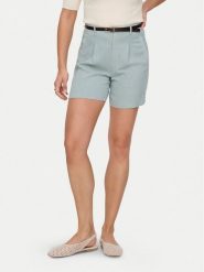 ONLY Szorty materiałowe Siesta 15367413 Turkusowy Regular Fit. Niebieskie szorty damskie Only, bez wzorów, z materiału. Za 149.99 zł.