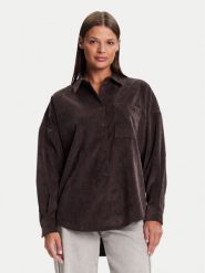 Vero Moda Koszula Sanne 10317194 Brązowy Oversize. Brązowe koszule damskie Vero Moda, m, bez wzorów, z syntetyku, bez kołnierzyka, bez ramiączek. Za 159.99 zł.