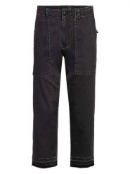 Herrlicher Dżinsy "Fatique" - Slim fit - w kolorze antracytowym rozmiar: W28. Czarne jeansy damskie Herrlicher. Za 217.99 zł.